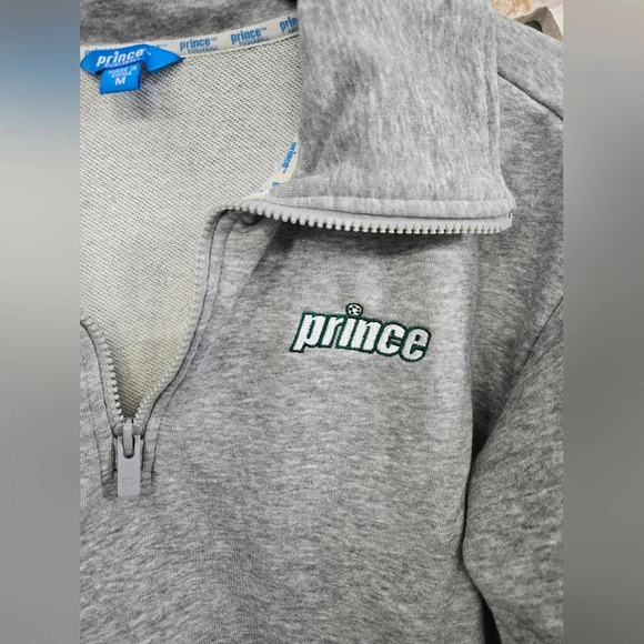 Prince French Terry Quarter Zip Pickleball Pullover - Picture 4 of 6